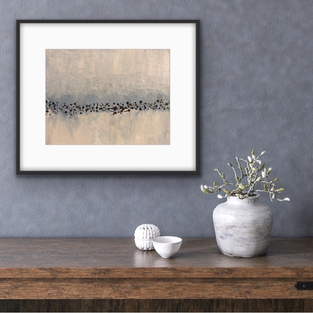 Original abstract artwork signed by artist acrylic on canvas